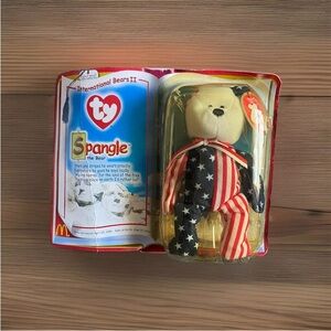 Ty Beanie Baby, Spangle The Bear